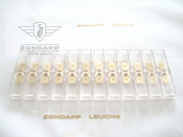 Zündapp Kabel Flachsteckleiste 517-16.286 & 517-16.364